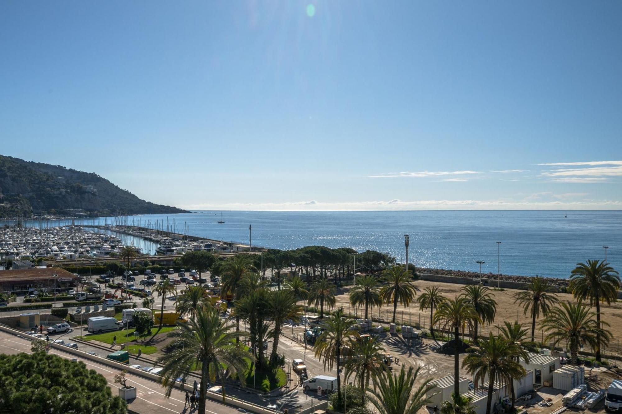 Appartement Le Rocamare - Piscine Toit Terrasse - Parking Prive - Terrasse à Menton Extérieur photo